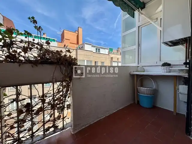 Balcony of Flat for sale in Madrid  with Parquet flooring and Terrace