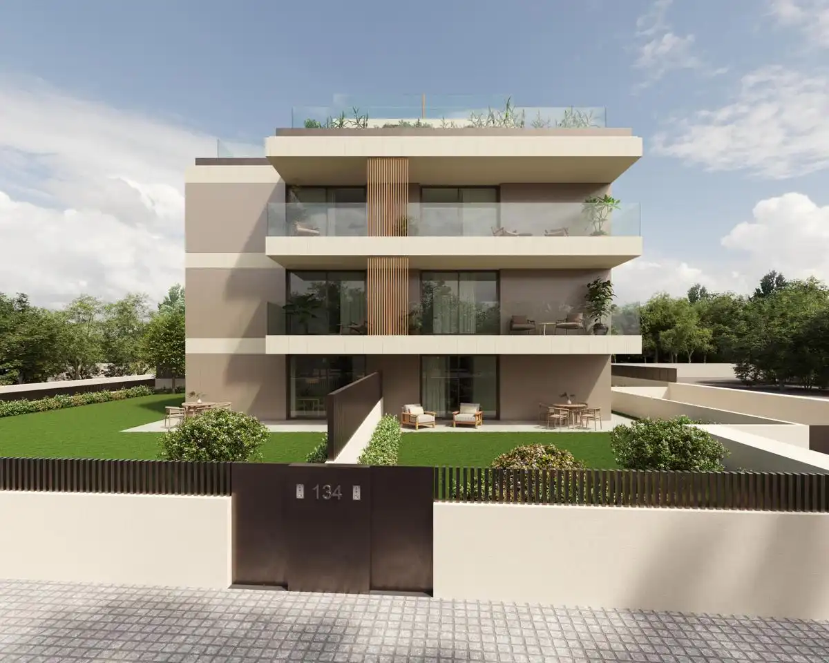Vista exterior de Pis en venda en Castelldefels