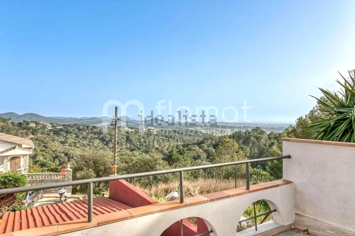 Vista exterior de Casa o xalet en venda en Tordera amb Terrassa i Piscina