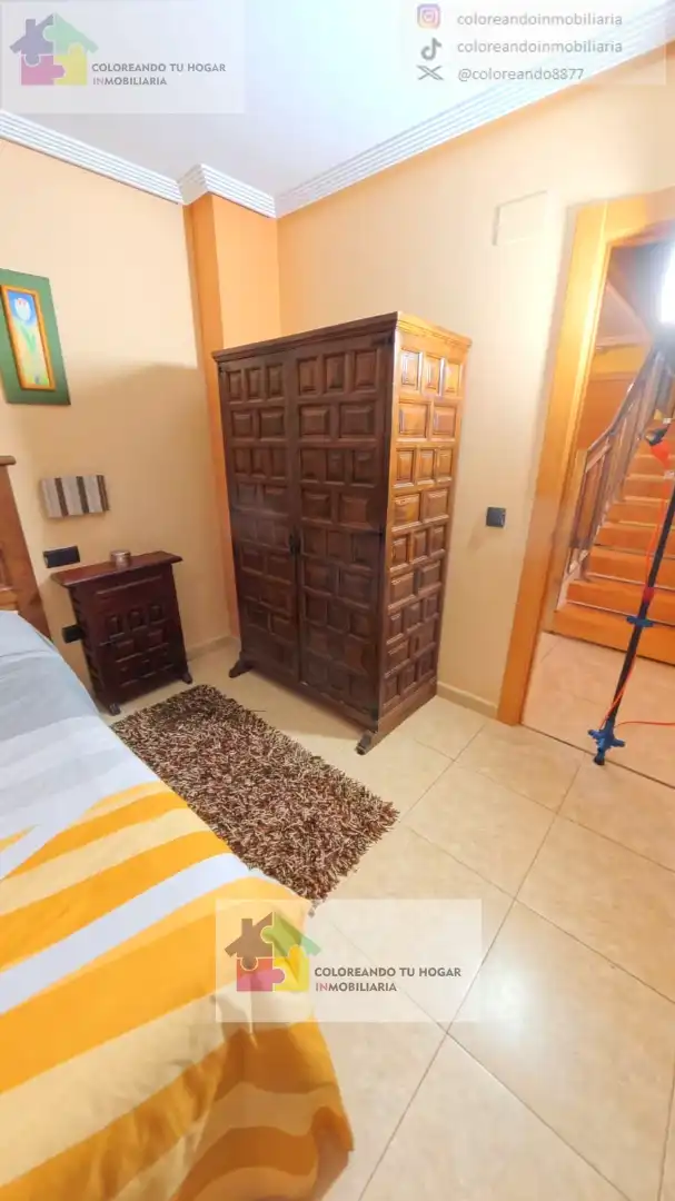 Bedroom of Houses for sale in Sariegos  with Air Conditioner, Heating and Private garden