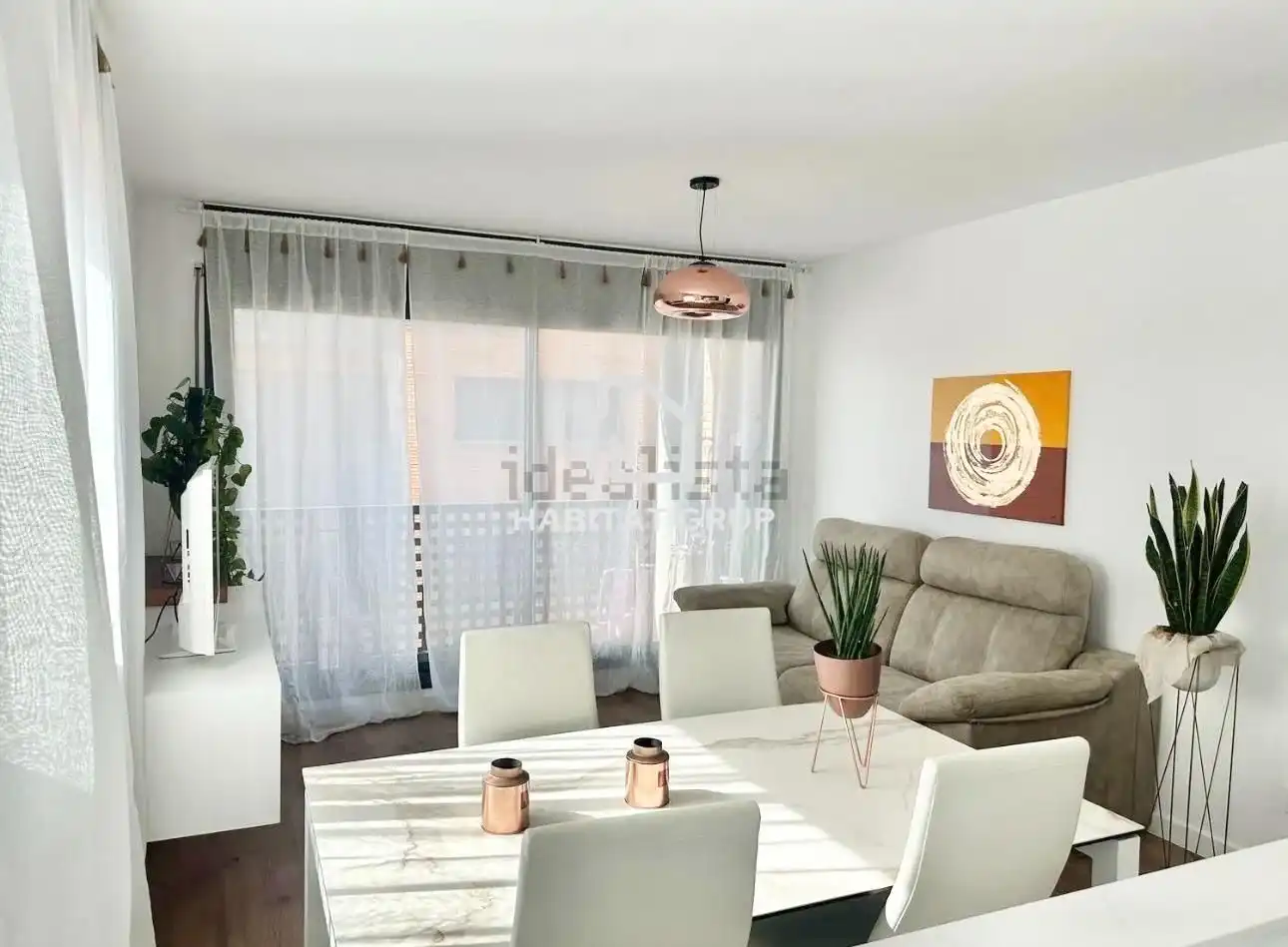Living room of Flat for sale in Calafell  with Air Conditioner, Heating and Terrace
