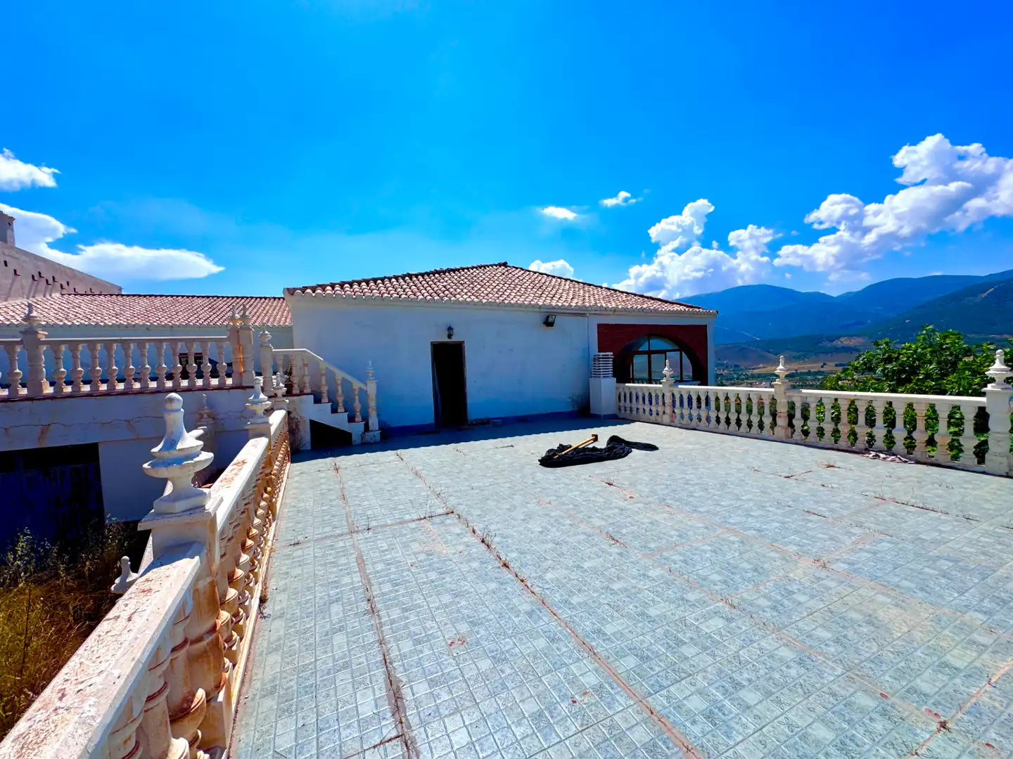 Terrace of Houses for sale in Laujar de Andarax  with Air Conditioner, Private garden and Terrace