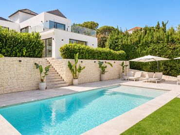 Casa amb piscina de lloguer a Nueva Andalucía