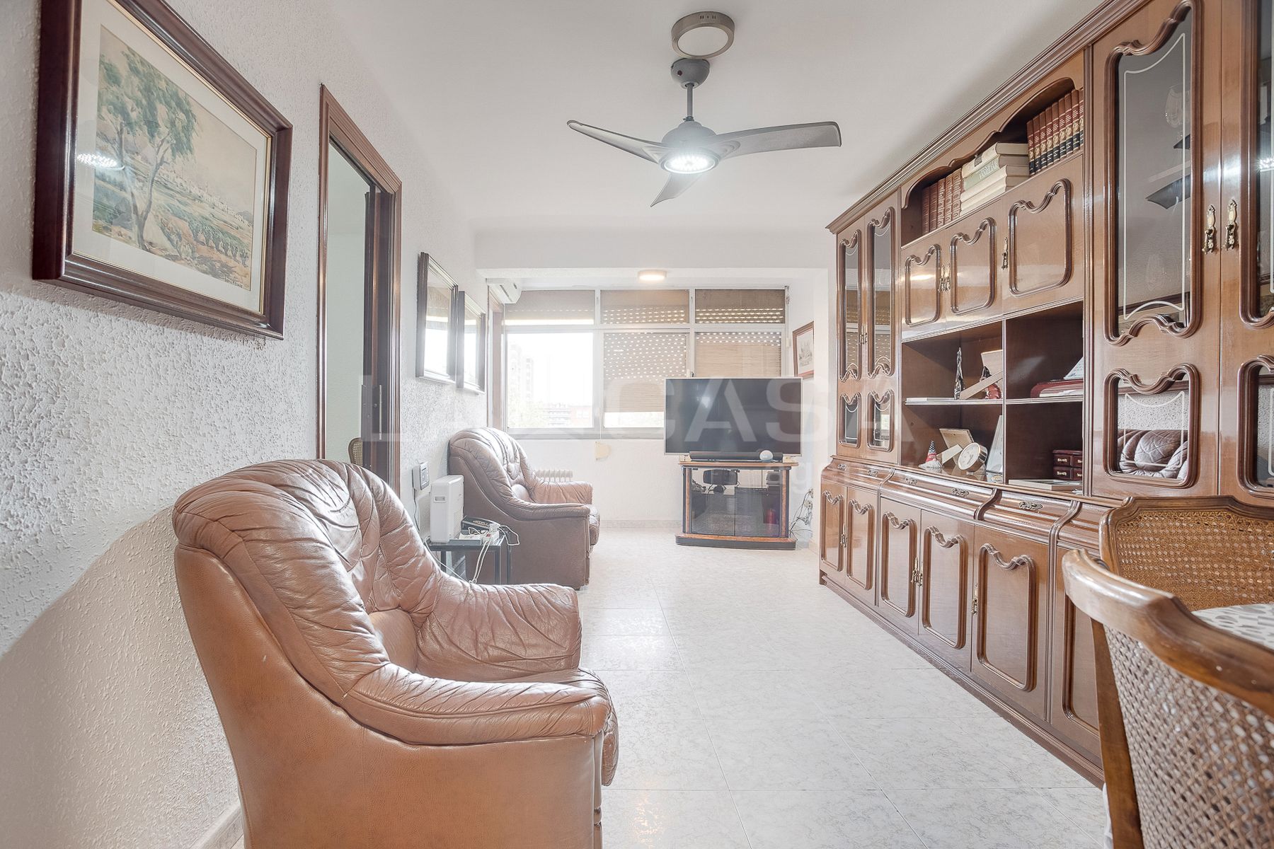 Living room of Flat for sale in  Barcelona Capital  with Balcony