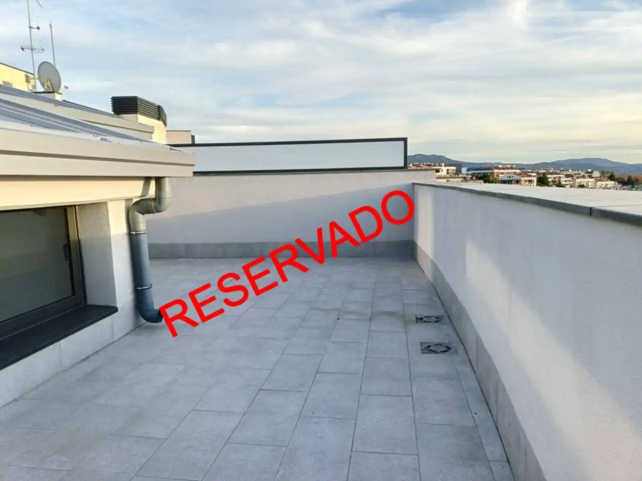 Terrace of Duplex for sale in Granollers  with Air Conditioner, Heating and Parquet flooring
