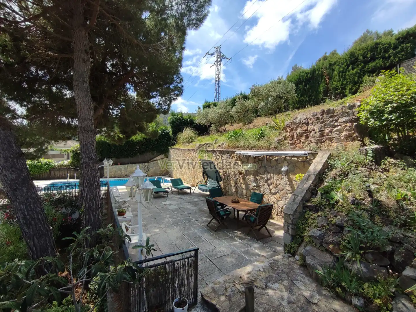 Jardín de Casa o chalet en venta en Vallirana con Calefacción, Jardín privado y Terraza