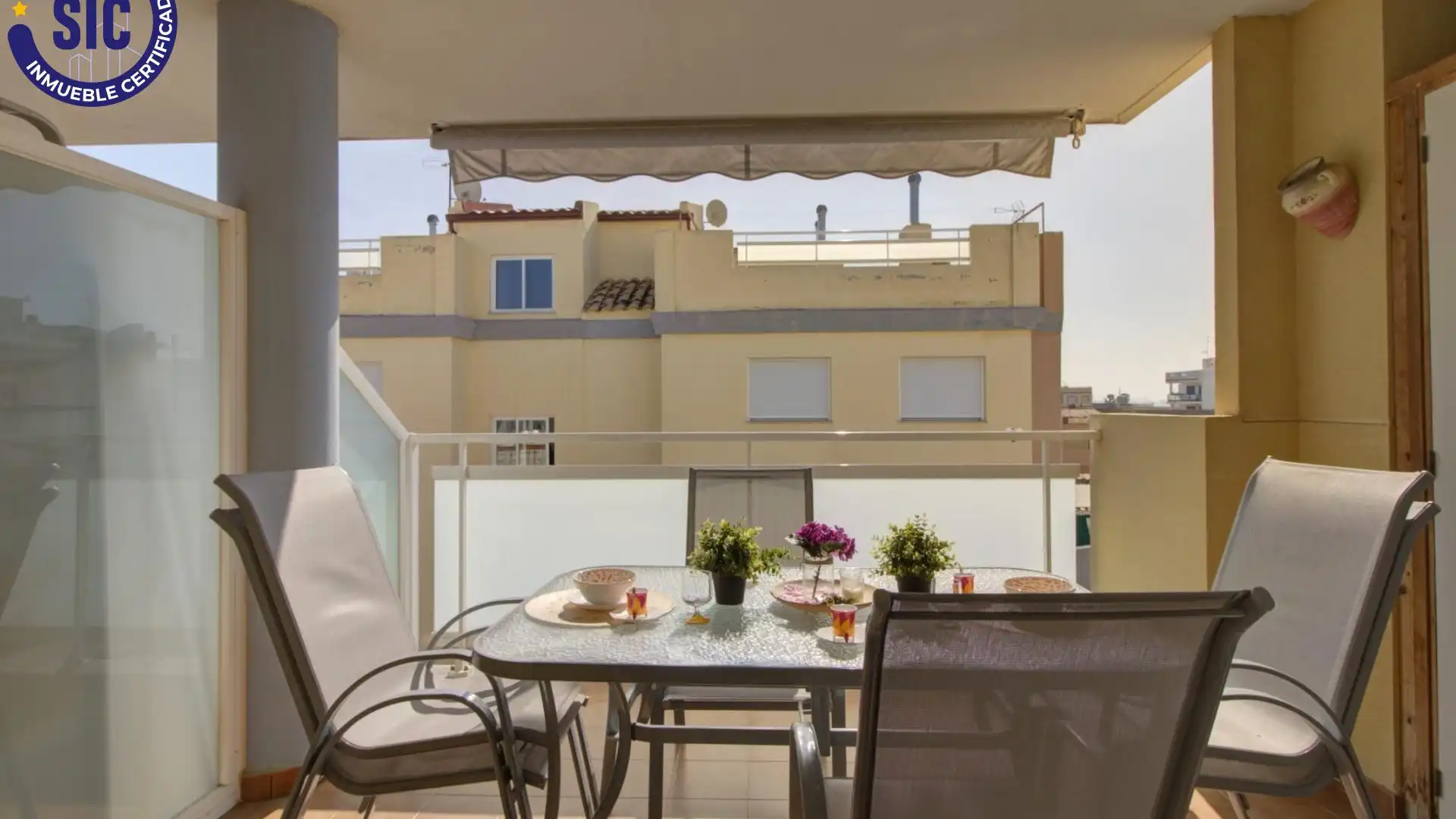 Terraza de Apartamento en venta en Chilches / Xilxes con Aire acondicionado y Terraza