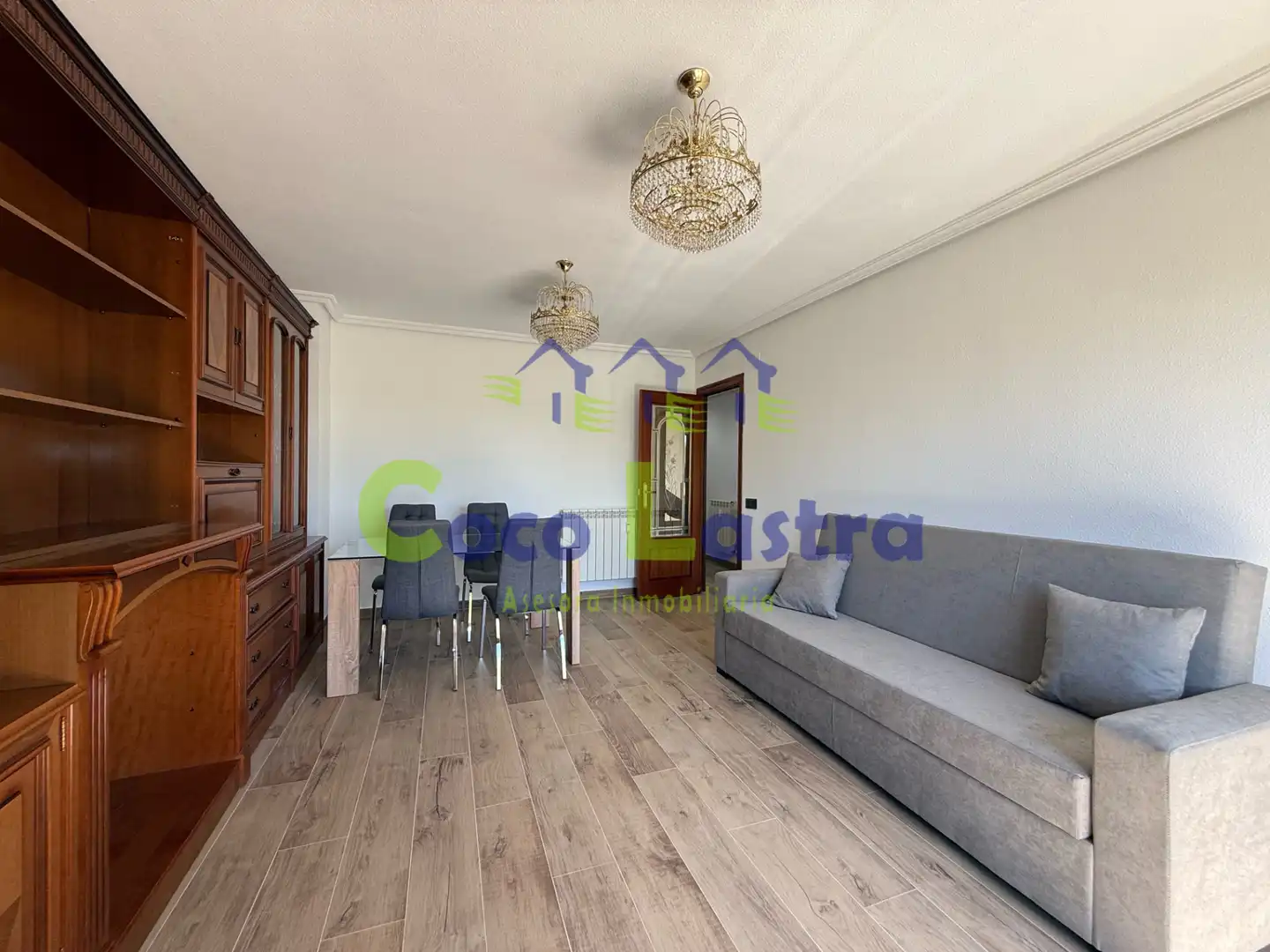 Living room of Flat for rent in Salamanca  with Heating, Furnished and Oven
