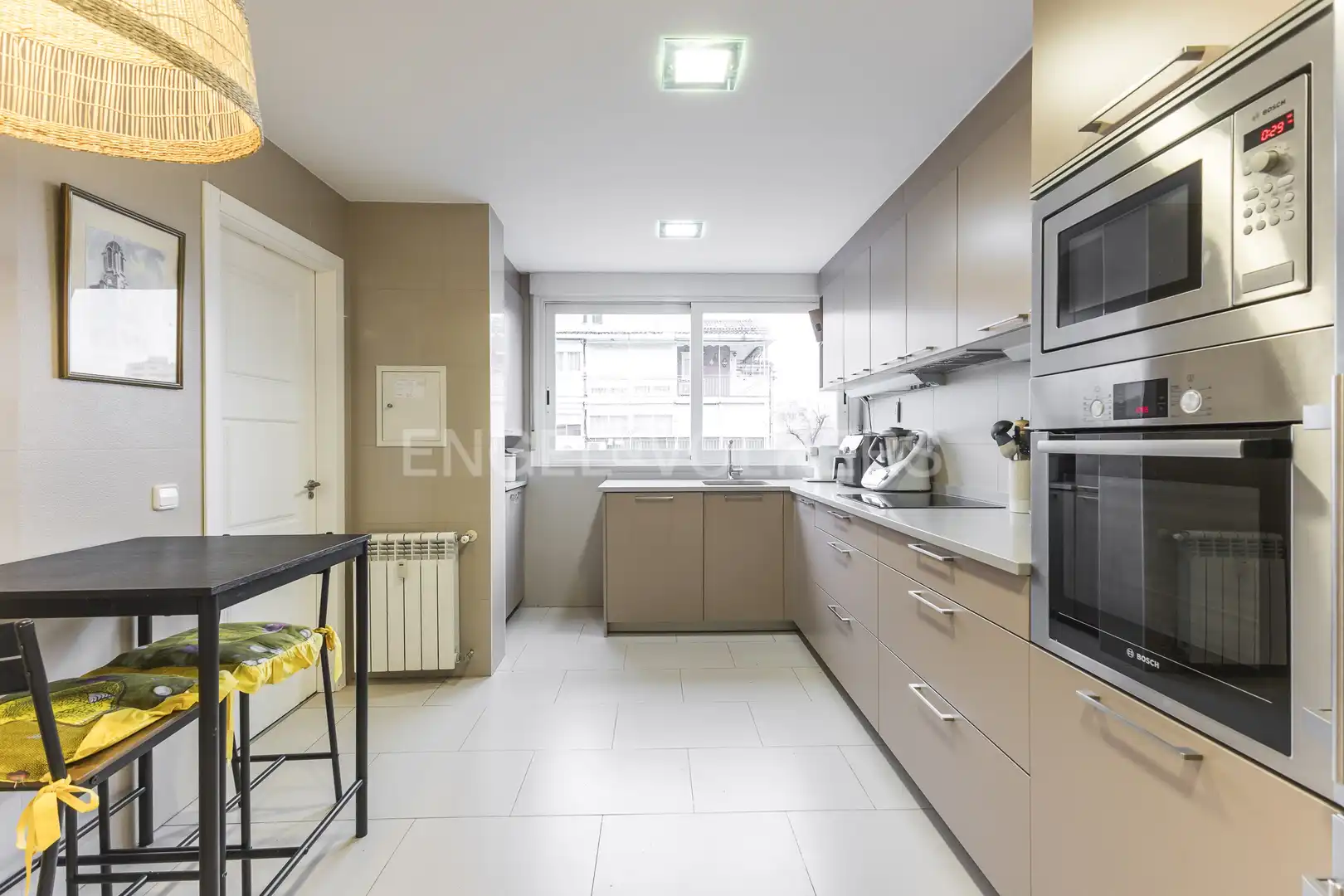 Cocina de Piso de alquiler en Madrid con Aire acondicionado, Calefacción y Parquet