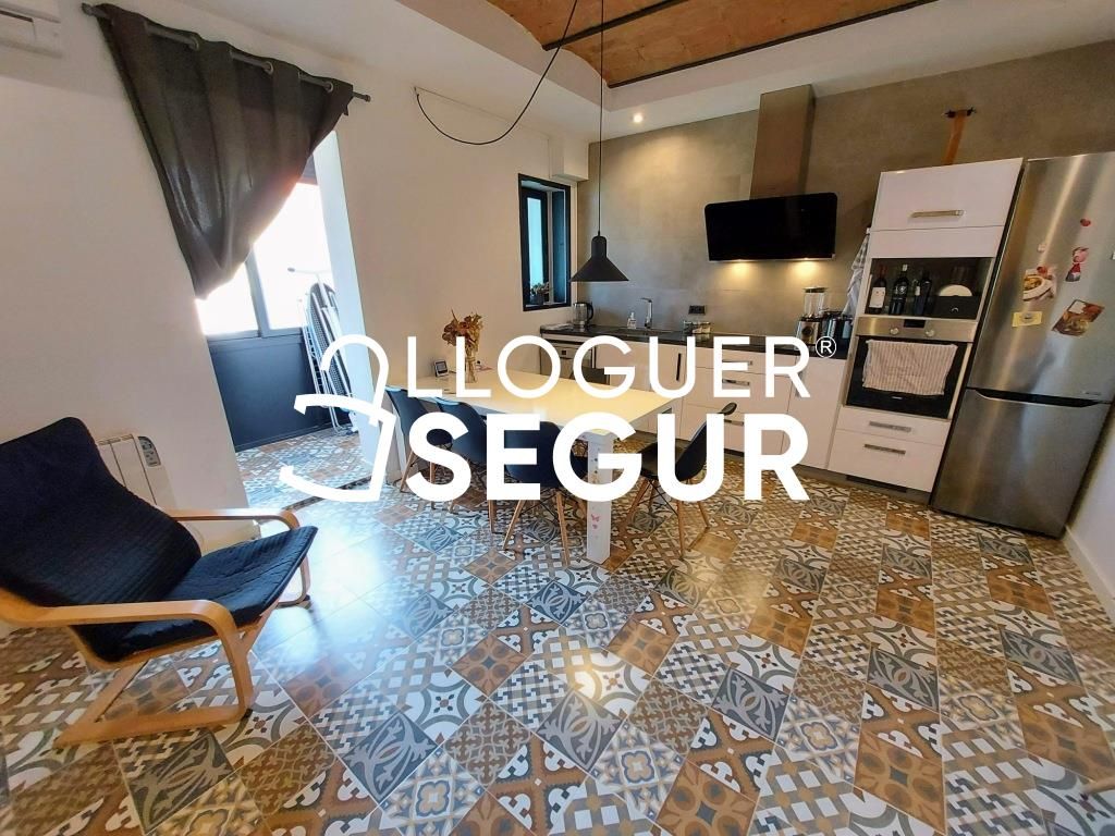 Kitchen of Flat to rent in Badalona  with Air Conditioner, Heating and Terrace