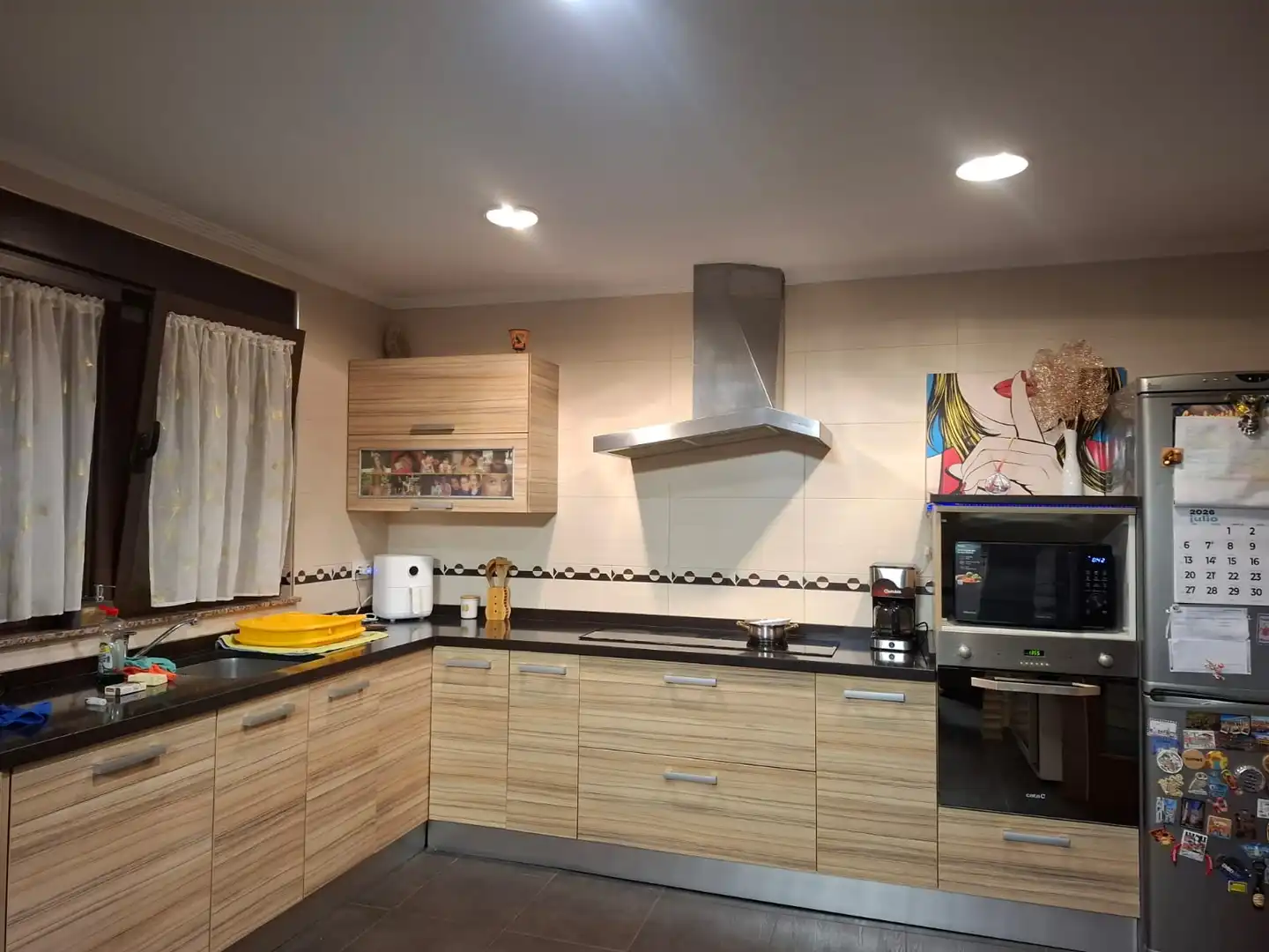 Cocina de Casa o chalet en venta en San Cristóbal de la Cuesta con Calefacción, Jardín privado y Piscina