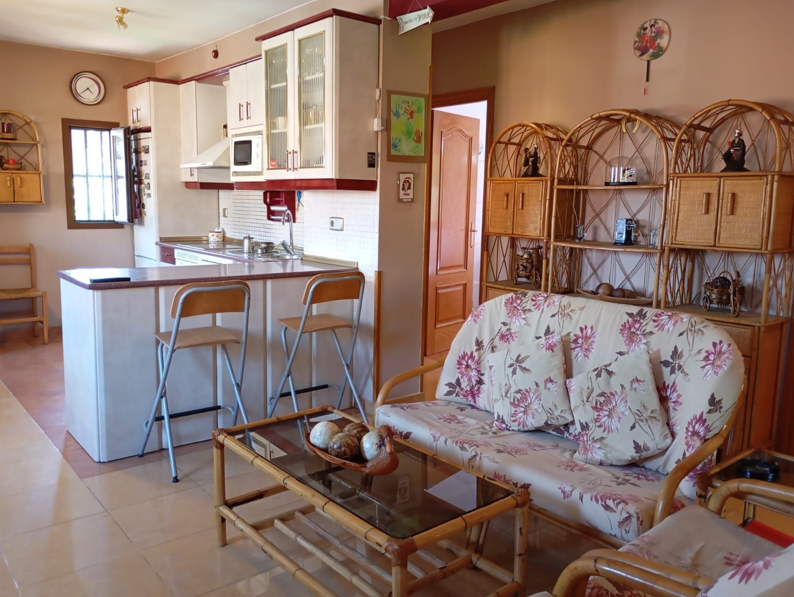 Kitchen of House or chalet for sale in El Hoyo de Pinares   with Heating, Private garden and Furnished
