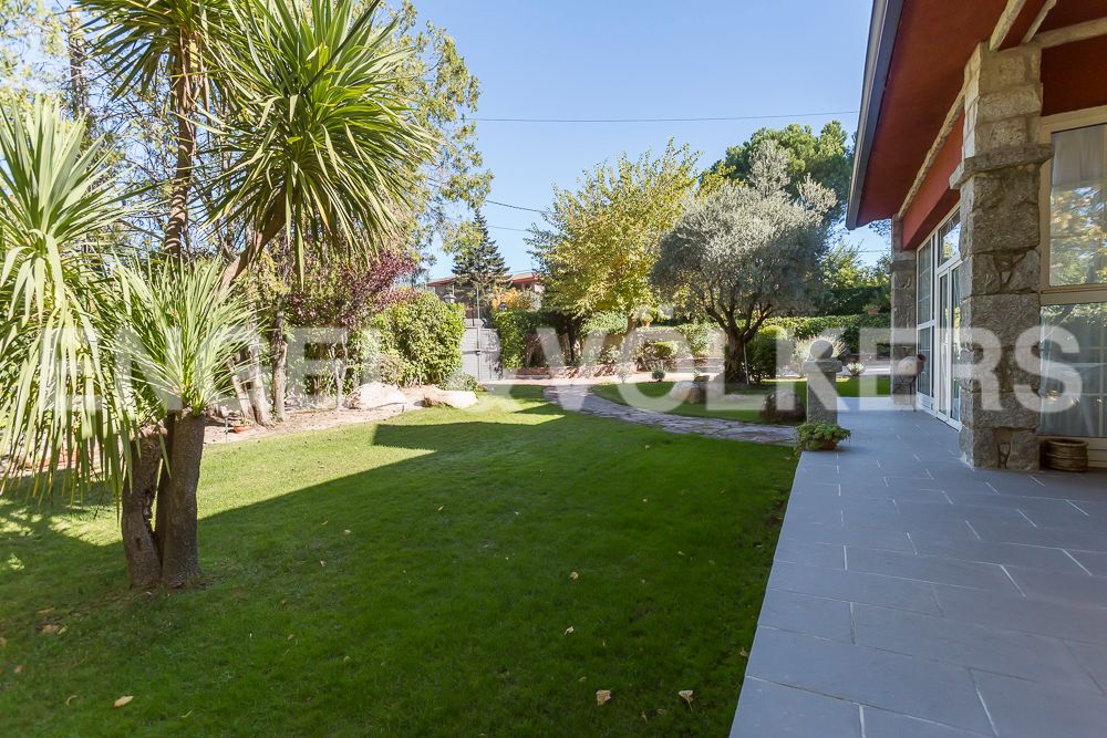 Garden of House or chalet for sale in Collado Villalba  with Air Conditioner, Heating and Private garden