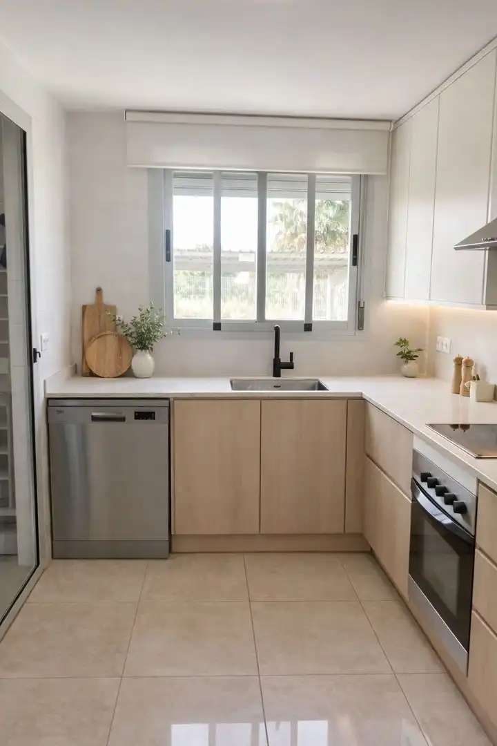 Cuina de Apartament en venda en Dénia amb Aire condicionat, Calefacció i Terrassa