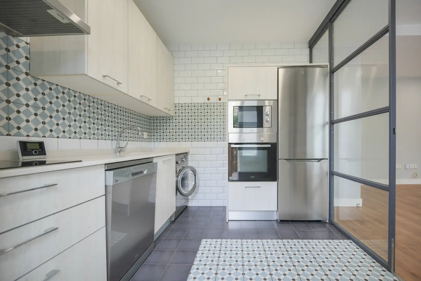 Küche von Wohnung zum Verkauf in Valladolid mit Heizung, Parkett und Ofen
