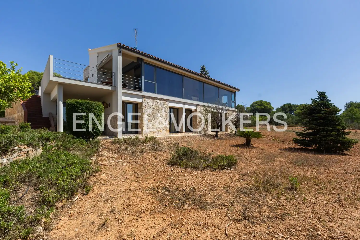 Exterior view of Houses for sale in Montserrat  with Air Conditioner, Heating and Private garden
