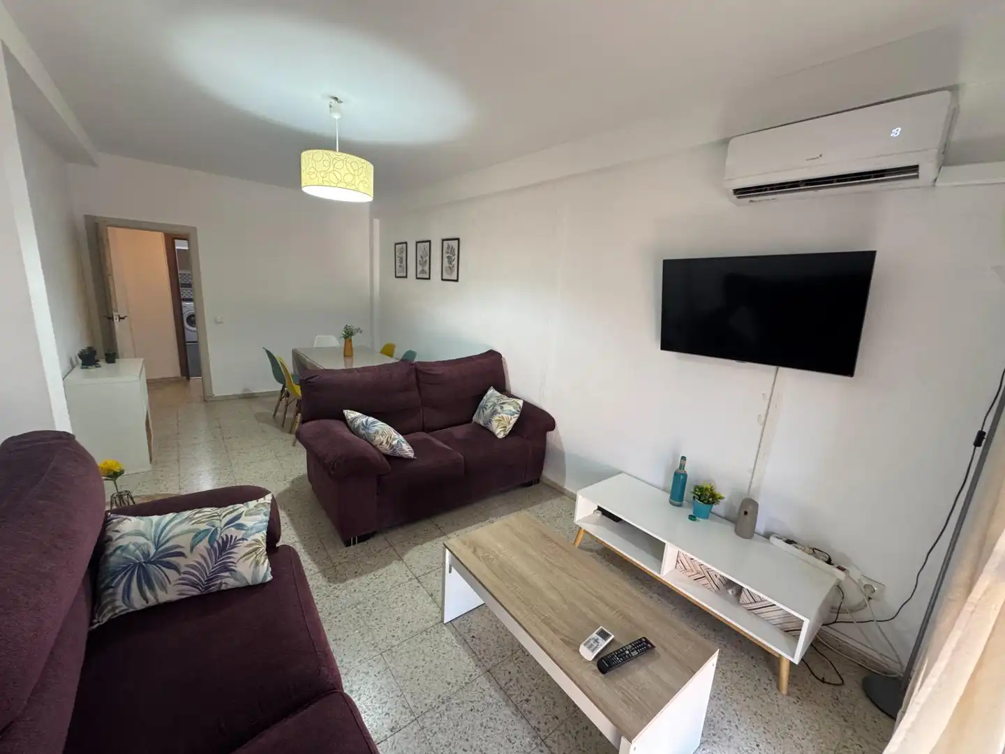 Sala de estar de Piso en venta en Córdoba con Aire acondicionado, Terraza y Amueblado