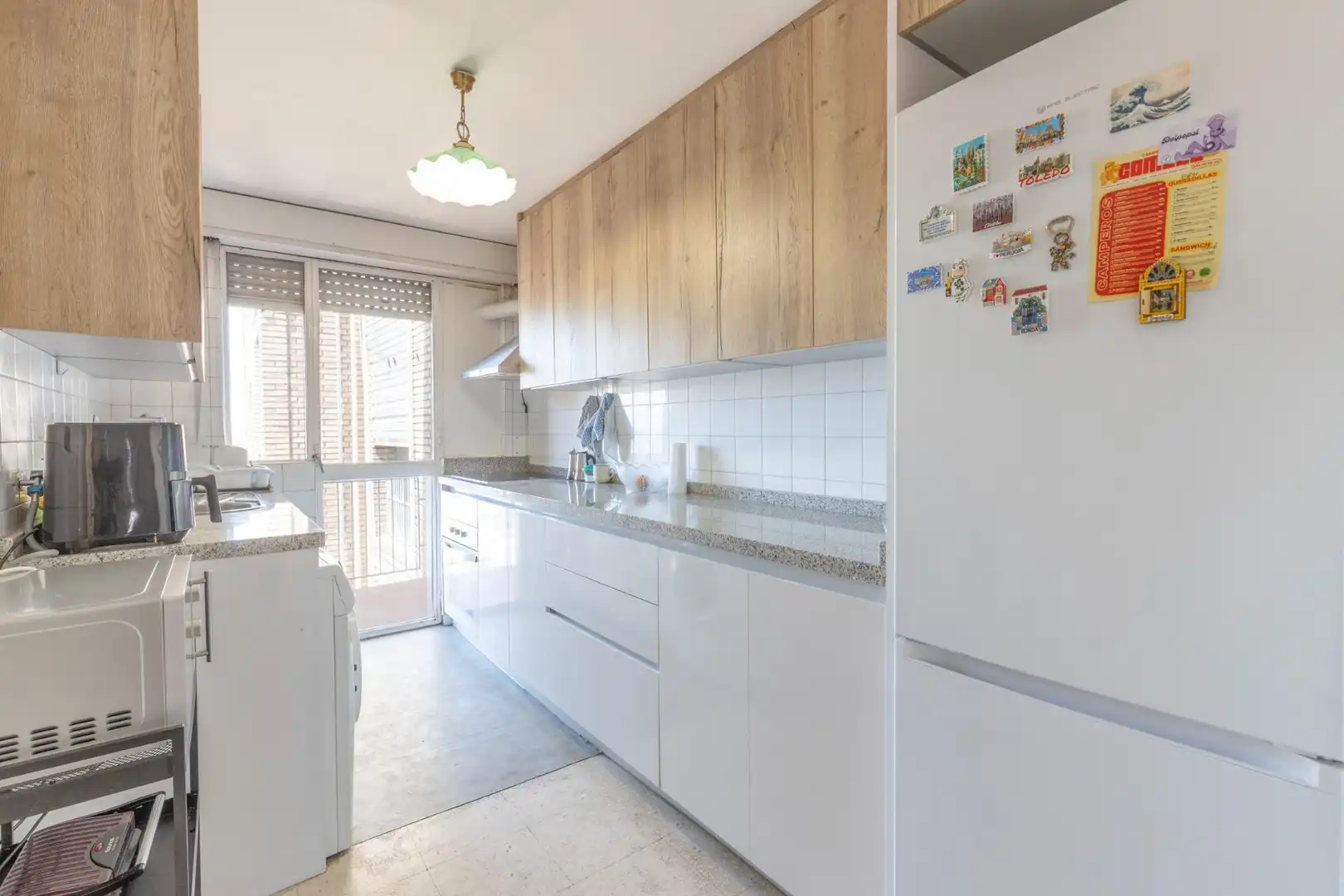 Kitchen of Flat for sale in Granada  with Heating and Balcony