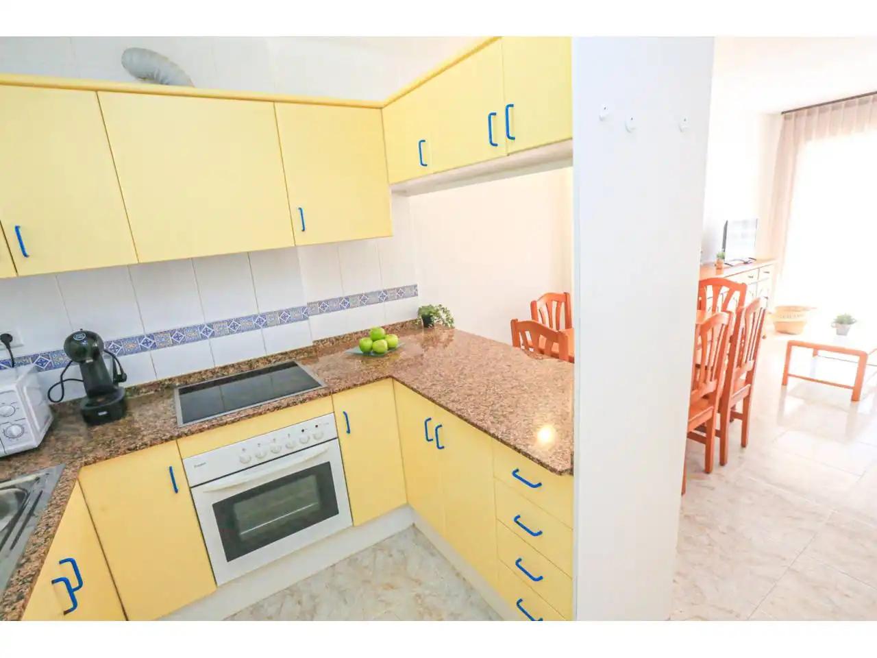 Cocina de Apartamento en venta en Vandellòs i l'Hospitalet de l'Infant con Aire acondicionado, Terraza y Trastero