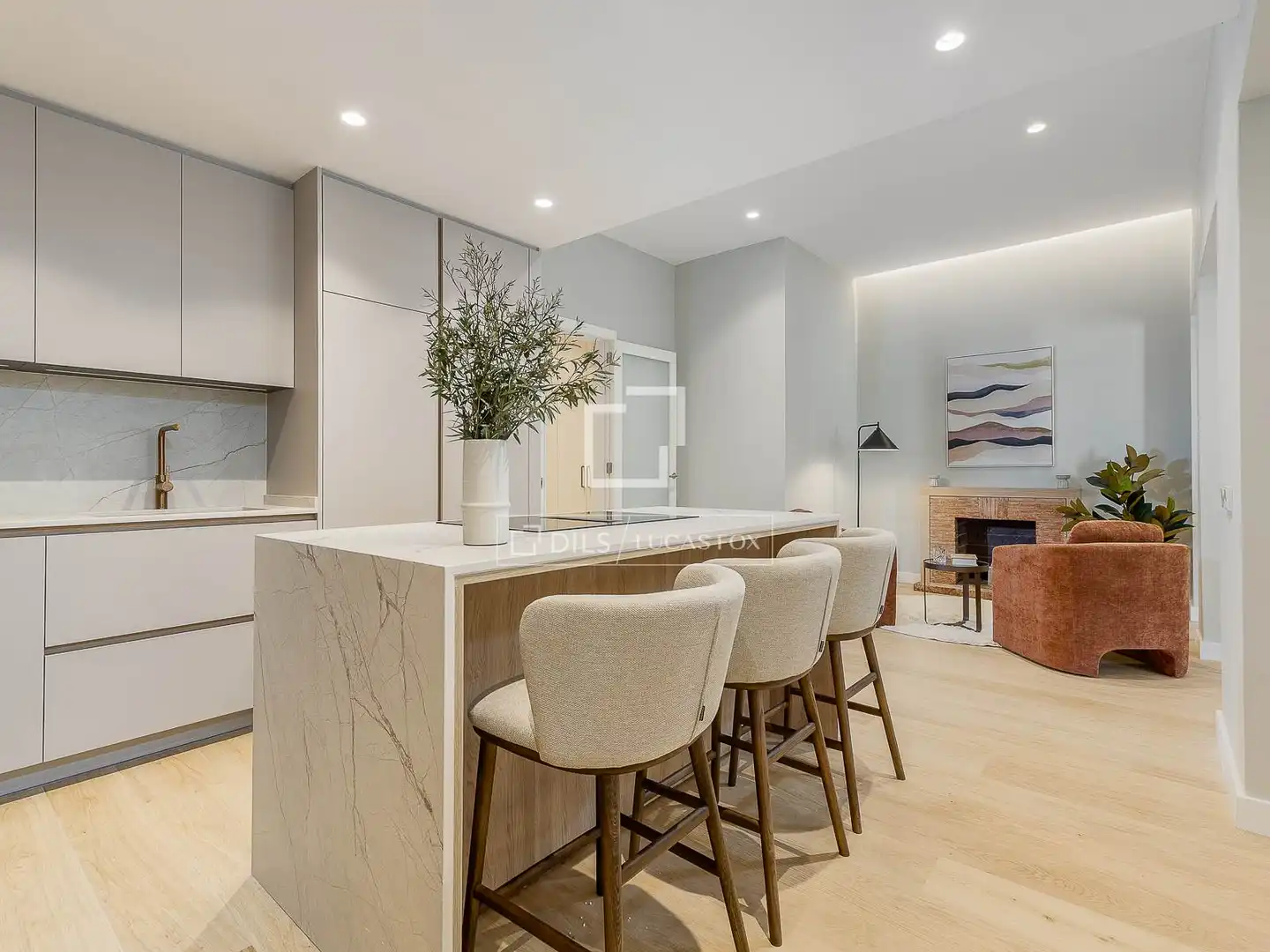 Cocina de Piso en venta en Barcelona con Aire acondicionado, Calefacción y Terraza