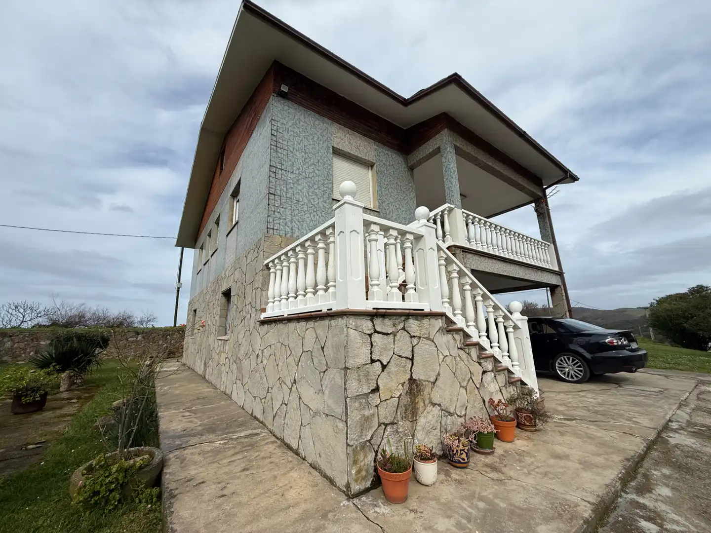 Vista exterior de Casa o chalet en venta en Gozón con Calefacción, Jardín privado y Terraza