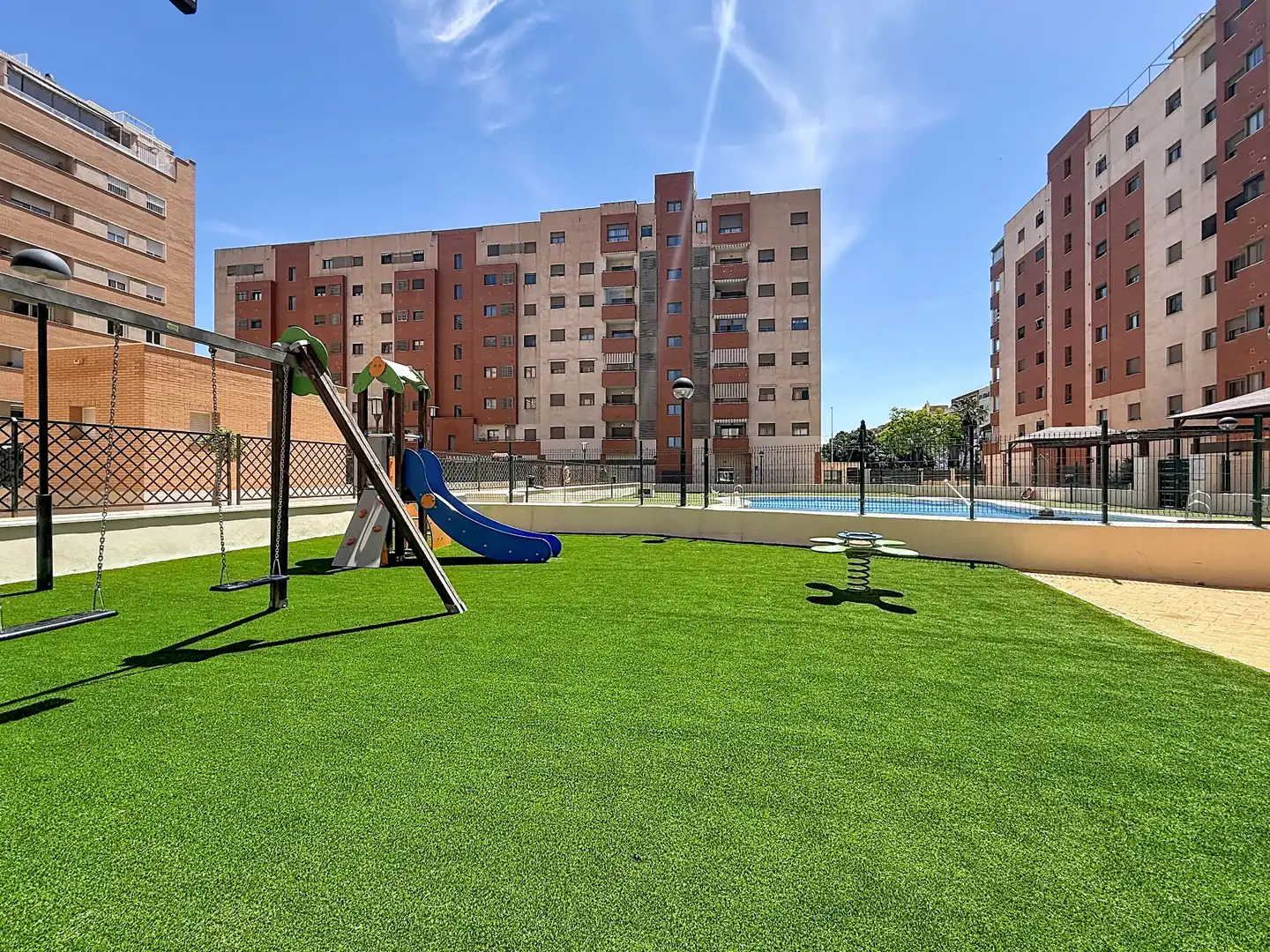 Swimming pool of Flat for sale in Málaga  with Air Conditioner, Terrace and Oven