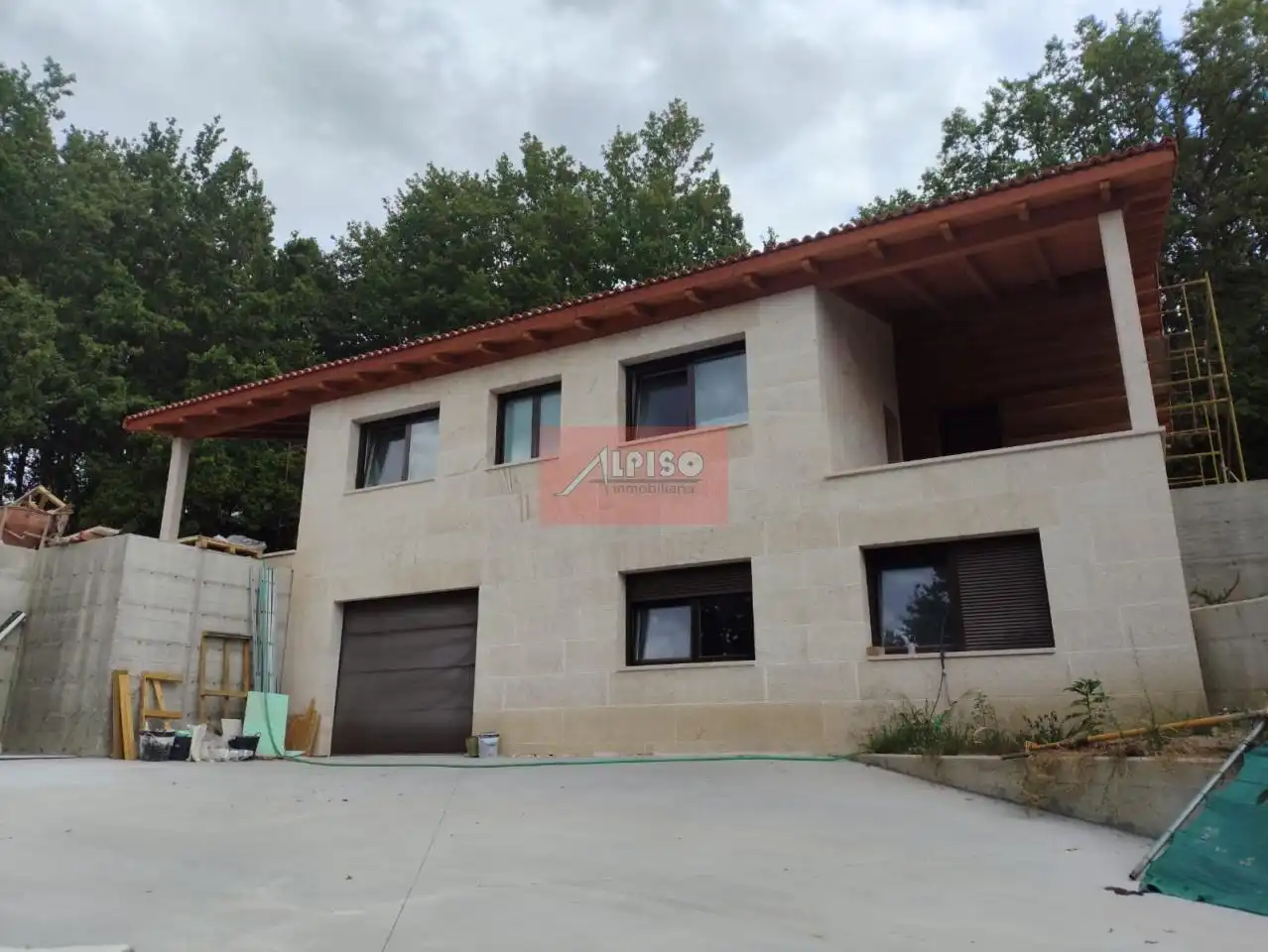 Exterior view of Houses for sale in O Pereiro de Aguiar   with Heating, Private garden and Terrace