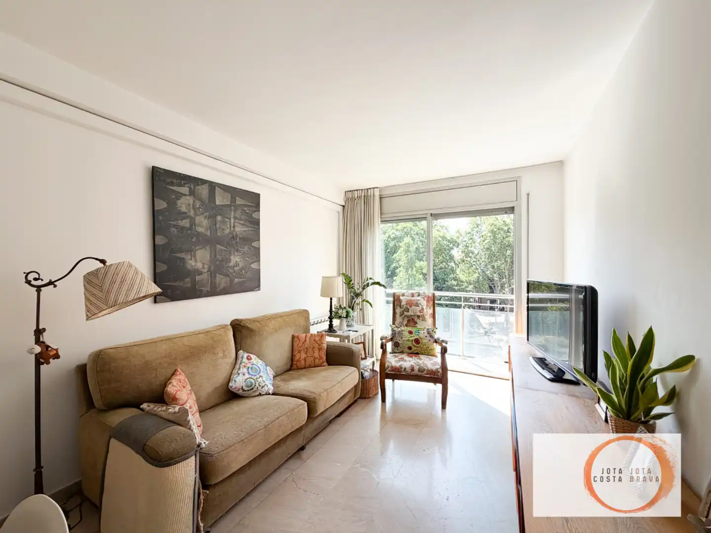 Sala d'estar de Apartament en venda en Girona amb Calefacció i Balcó