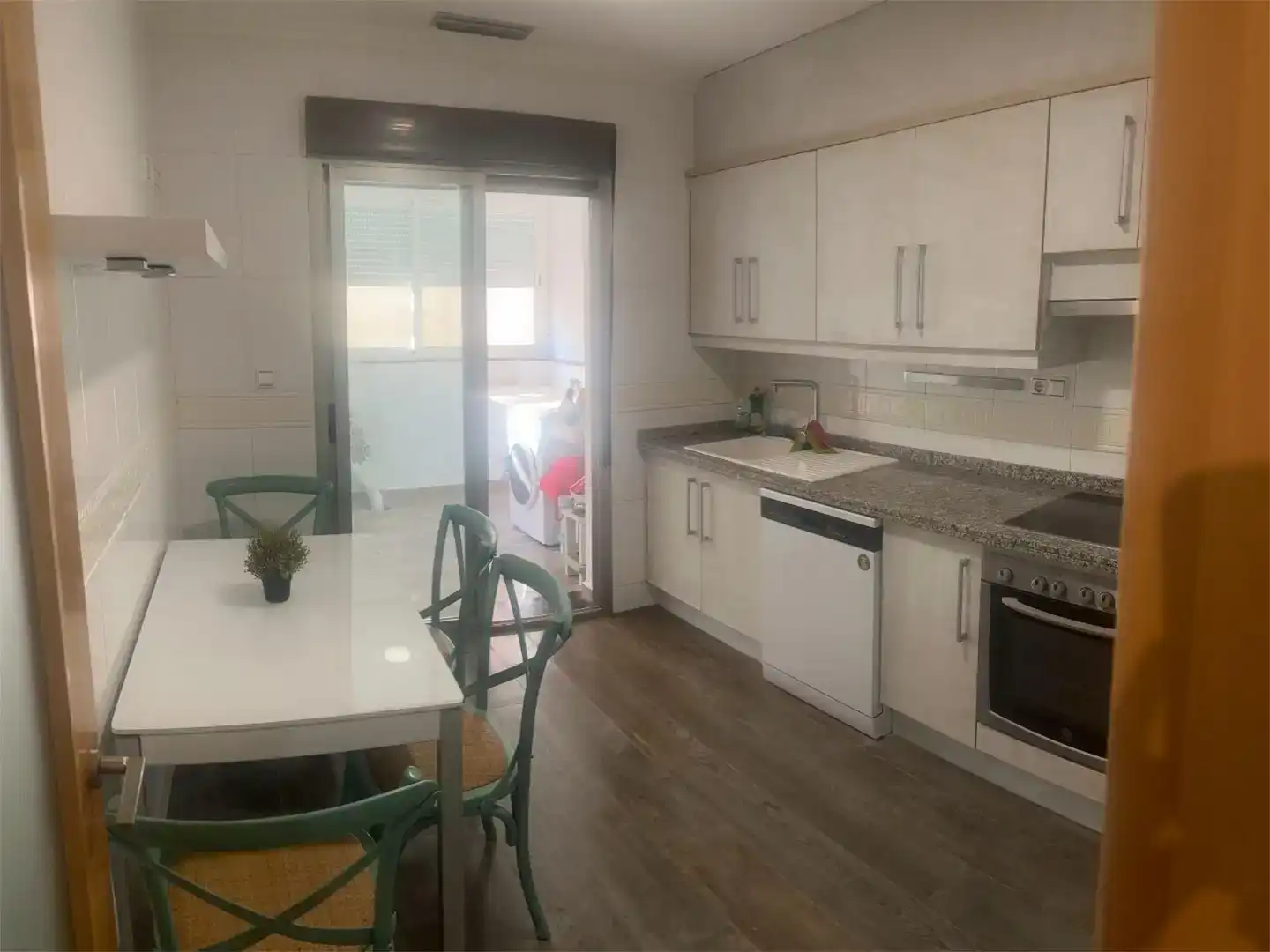 Küche von Wohnung zur Miete in Alicante / Alacant mit Klimaanlage