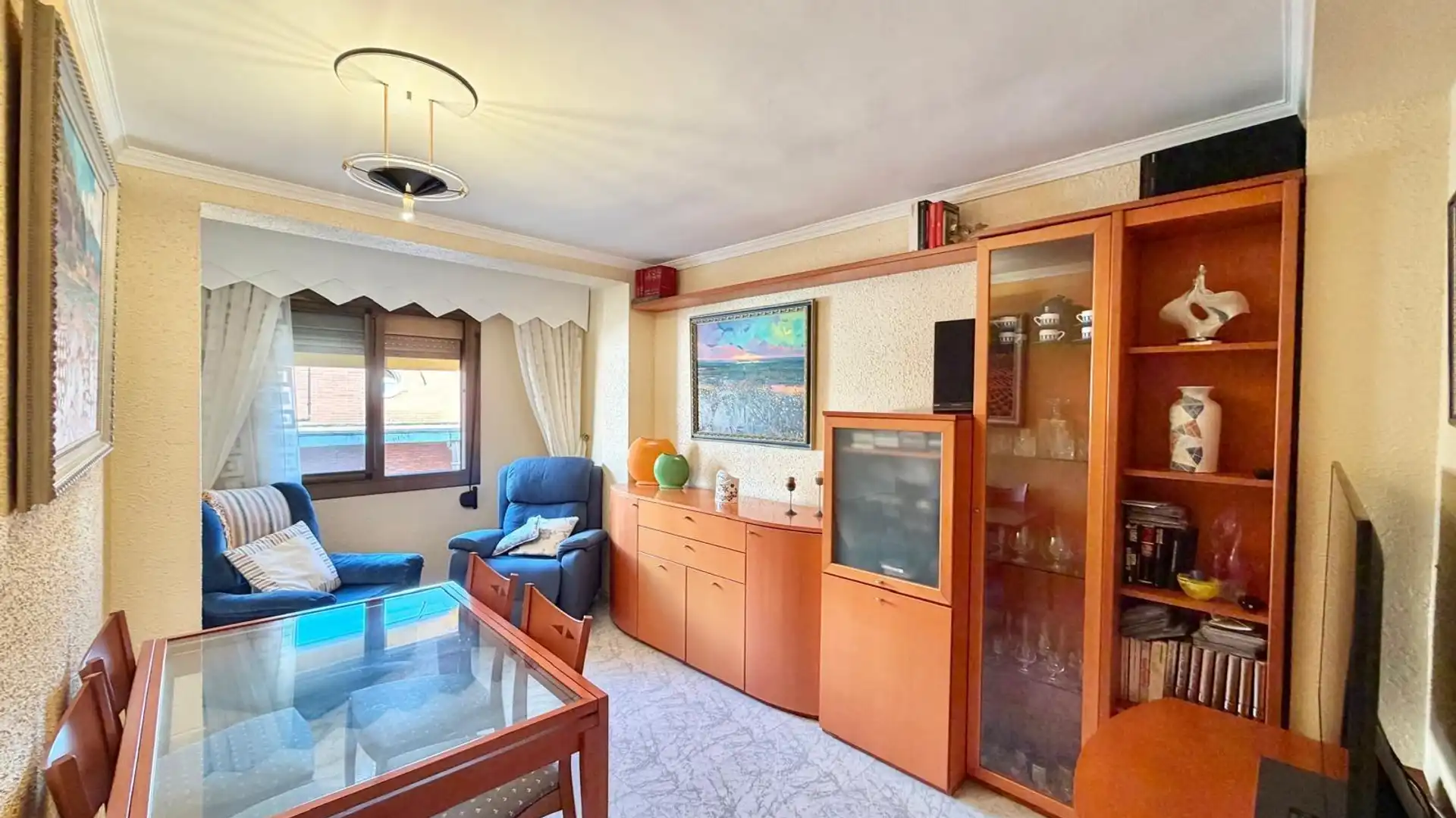 Sala d'estar de Pis en venda en L'Hospitalet de Llobregat