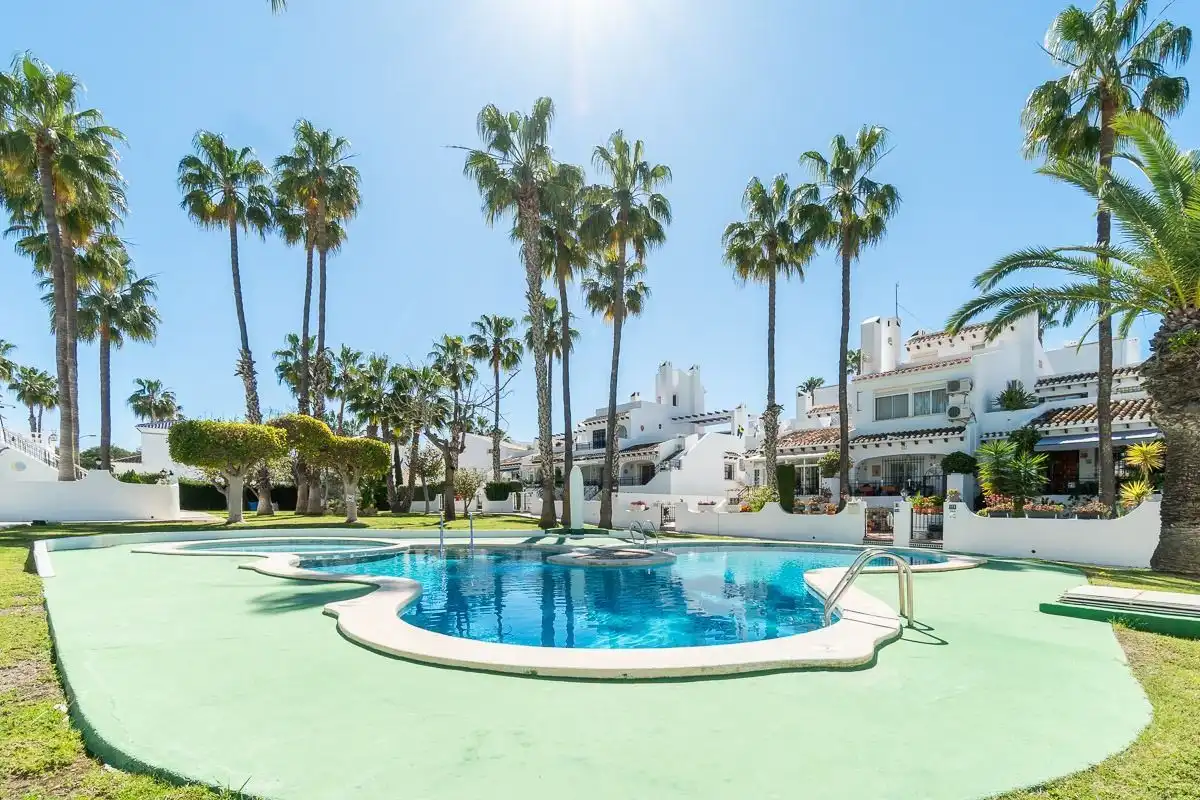 Garden of Detached homes for rent in Orihuela  with Air Conditioner, Terrace and Furnished