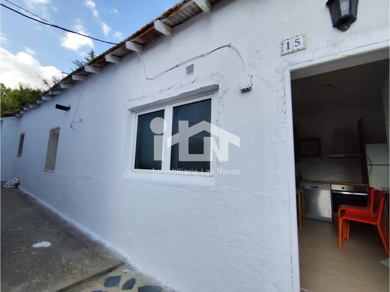 Vista exterior de Casa o xalet en venda en Las Navas del Marqués 