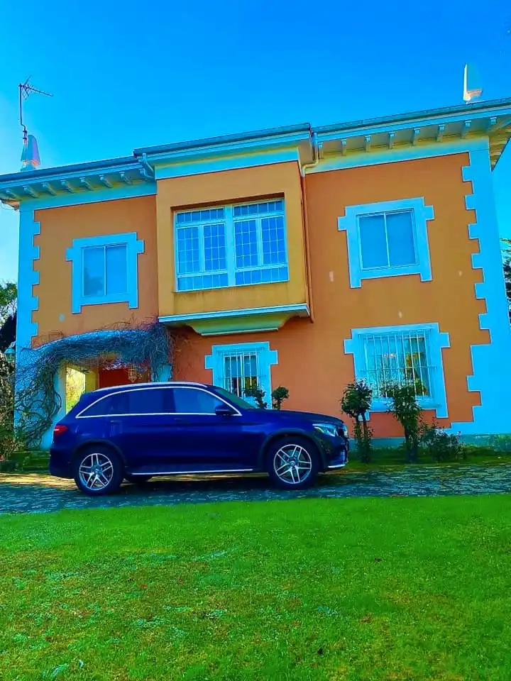 Exterior view of Houses for sale in Torrelavega   with Private garden, Parquet flooring and Terrace