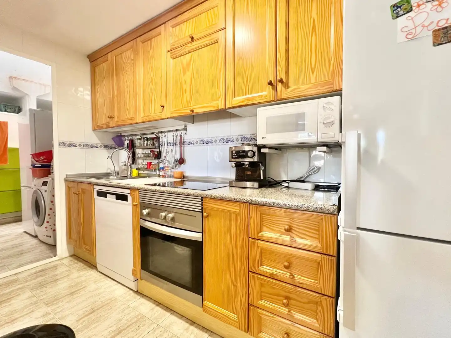 Cocina de Casa o chalet de alquiler en Pilar de la Horadada con Aire acondicionado, Calefacción y Terraza