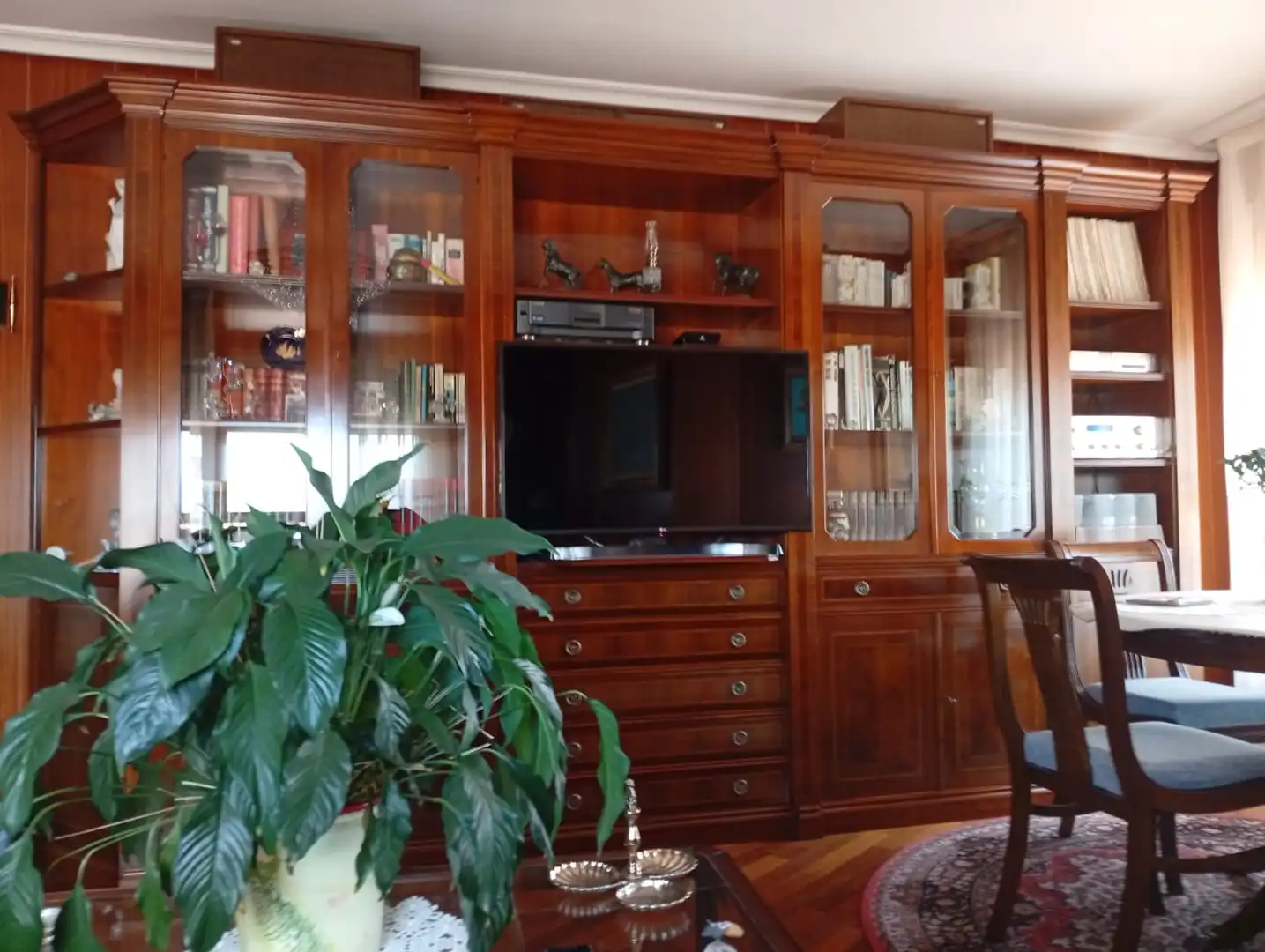 Living room of Attic for sale in Oviedo   with Heating, Parquet flooring and Terrace