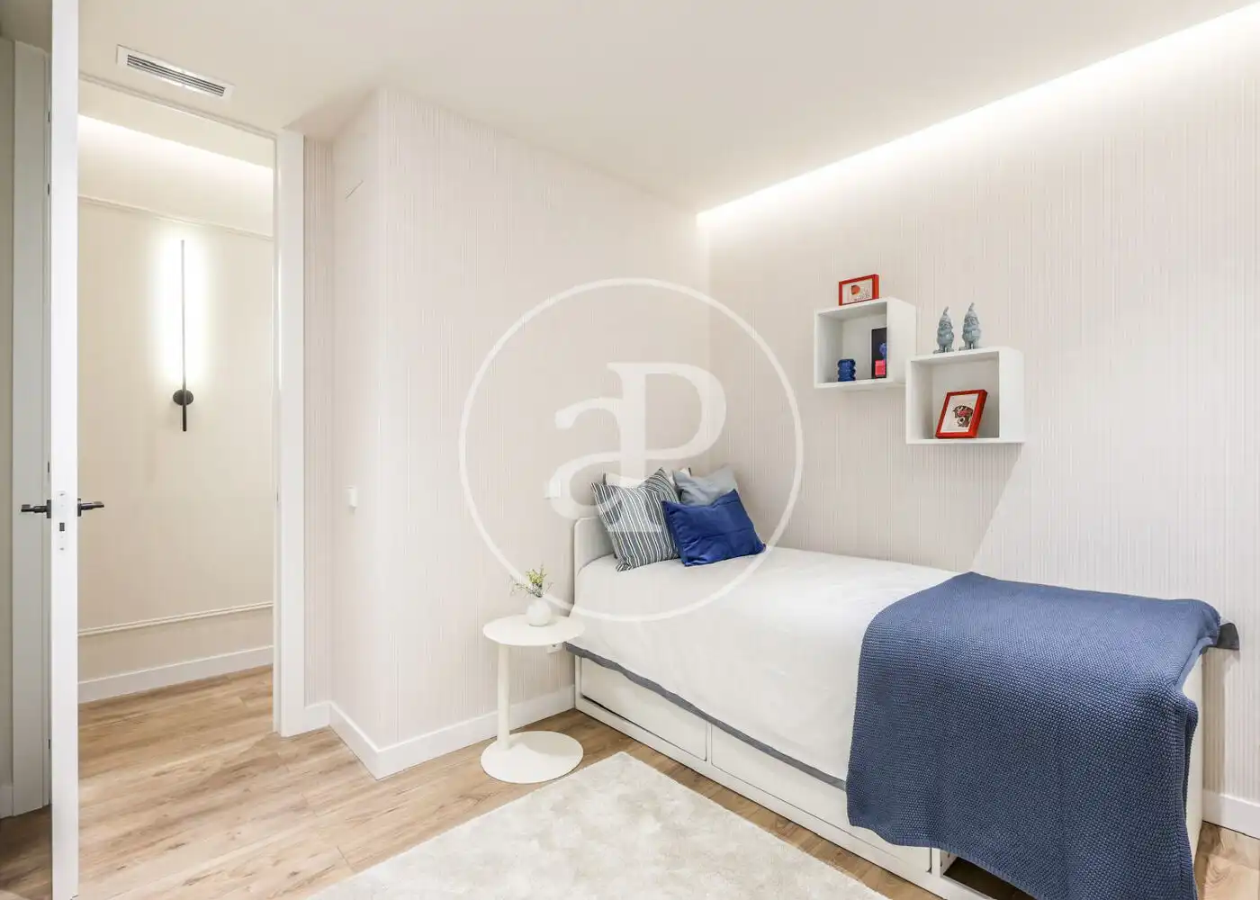 Schlafzimmer von Wohnung zum Verkauf in Madrid mit Klimaanlage, Heizung und Möbliert