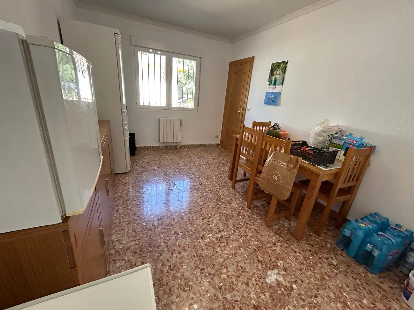 Dining room of Houses for sale in Alcolea de Calatrava  with Air Conditioner, Heating and Terrace
