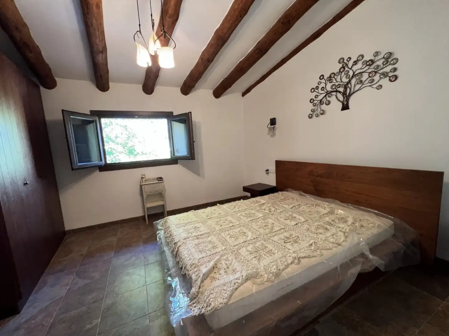 Habitación de Finca rústica en venta en Ibi con Aire acondicionado, Jardín privado y Trastero