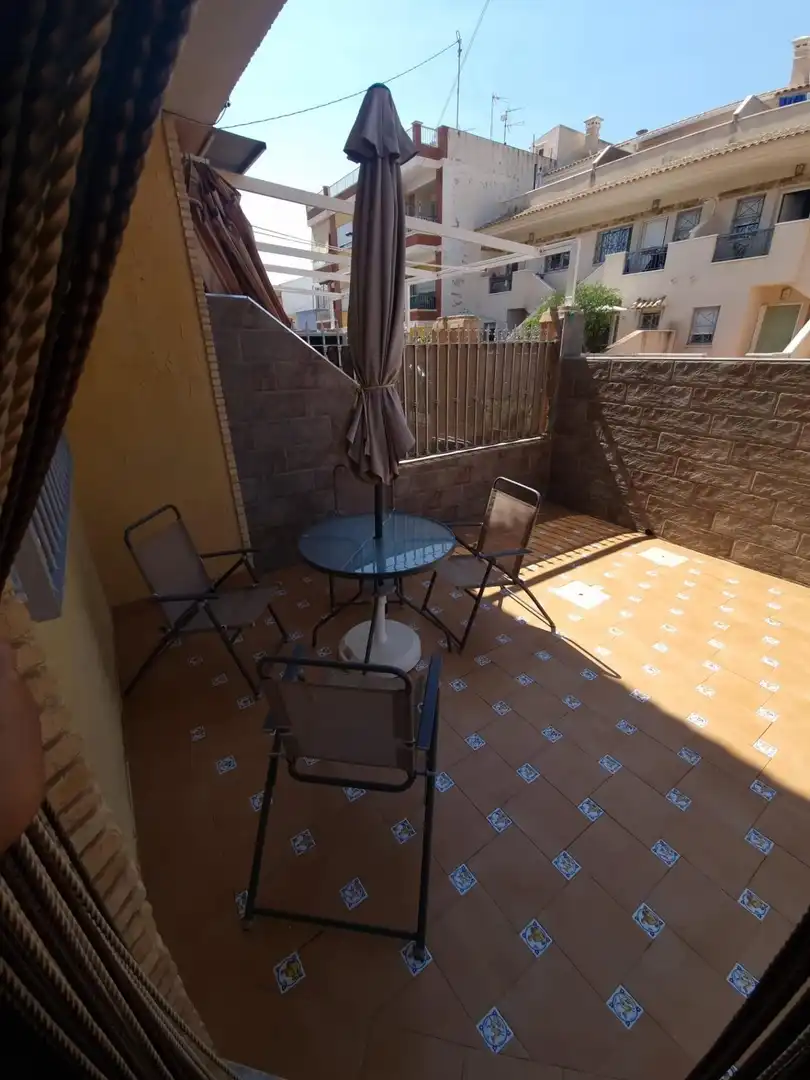Terrasse von Haus oder Chalet zum Verkauf in San Pedro del Pinatar mit Privatgarten, Terrasse und Möbliert