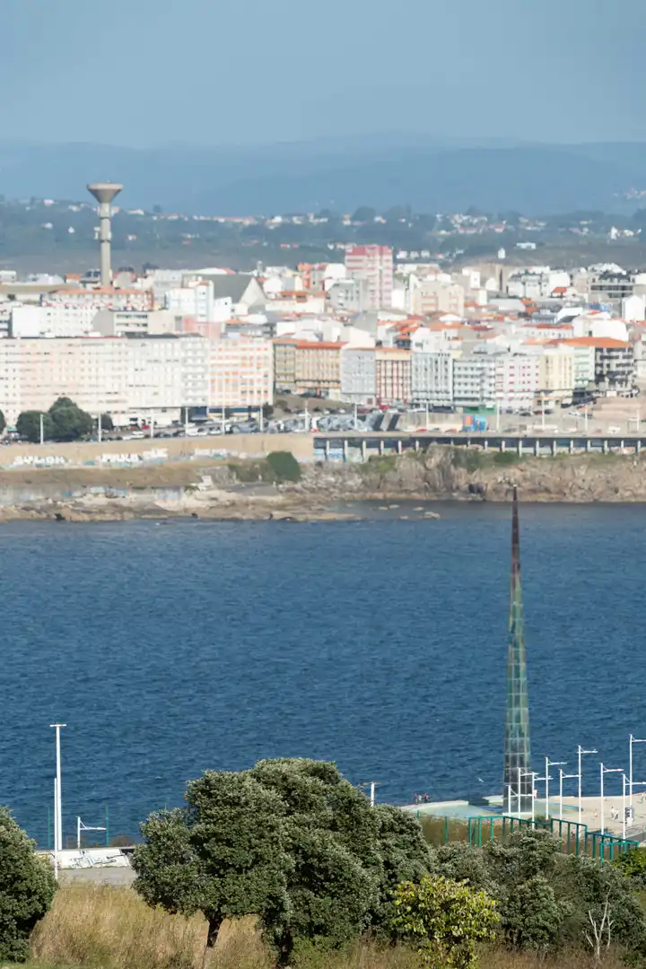 Exterior view of Duplexes for sale in A Coruña Capital   with Heating and Parquet flooring
