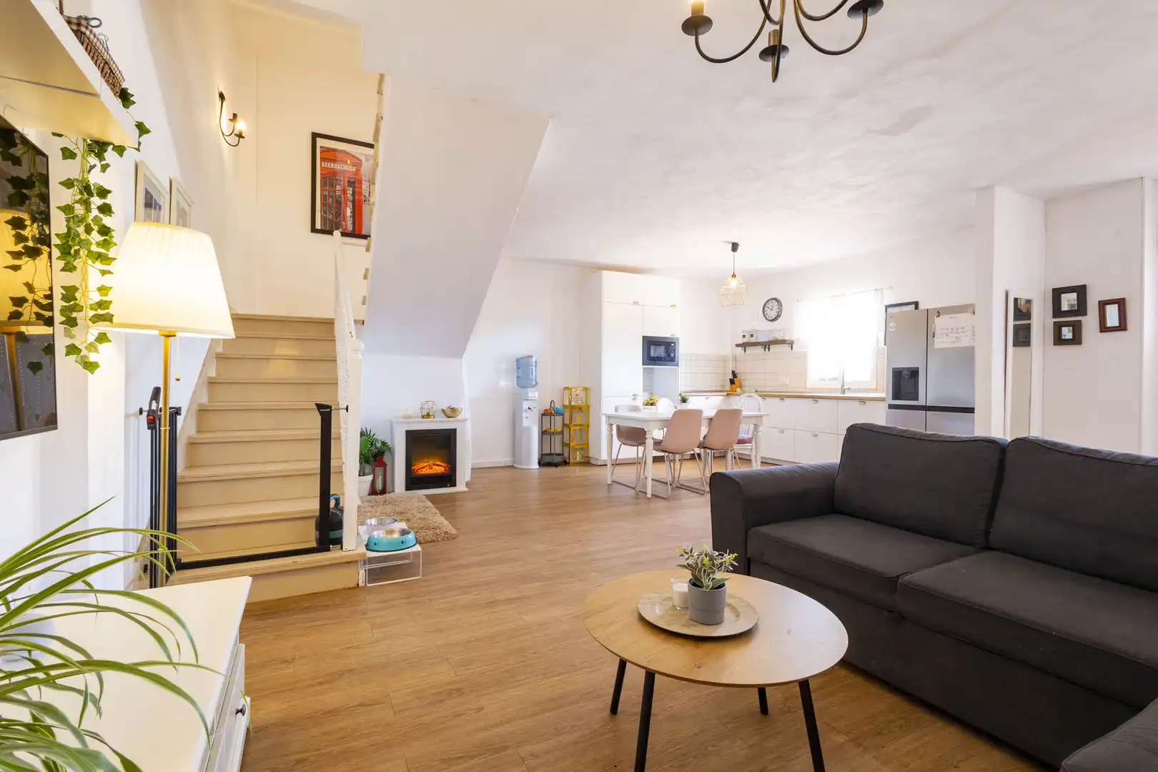Sala de estar de Casa adosada en venta en San Cristóbal de la Laguna con Jardín privado y Terraza