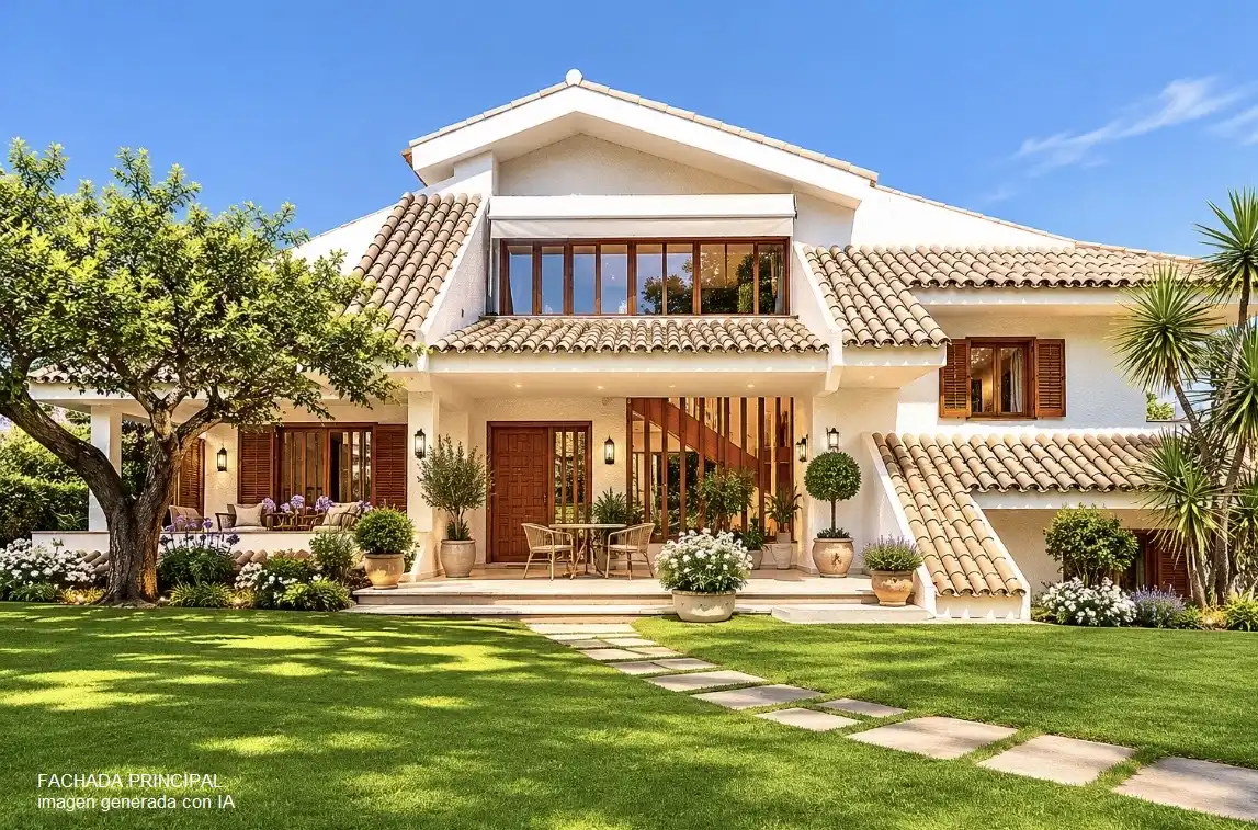 Vista exterior de Casa o xalet en venda en Majadahonda amb Calefacció, Jardí privat i Parquet