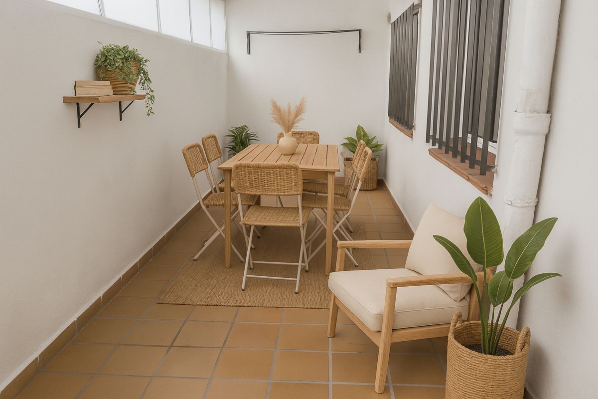 Terrace of Planta baja for sale in Mollet del Vallès  with Air Conditioner, Heating and Parquet flooring