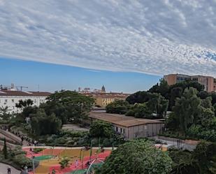 Exterior view of Flat for sale in Málaga Capital  with Air Conditioner, Terrace and Furnished