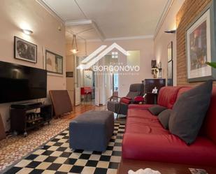 Living room of Flat for sale in  Barcelona Capital  with Air Conditioner and Terrace