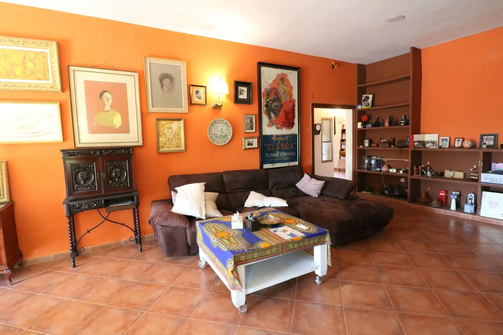 Sala de estar de Casa o chalet en venta en Dos Hermanas con Aire acondicionado, Calefacción y Jardín privado
