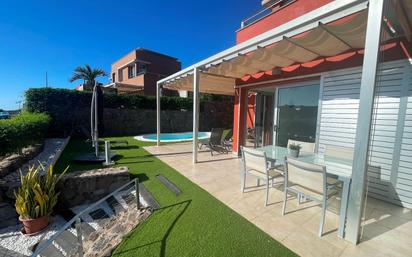 Terrace of House or chalet for sale in San Bartolomé de Tirajana  with Air Conditioner, Terrace and Swimming Pool