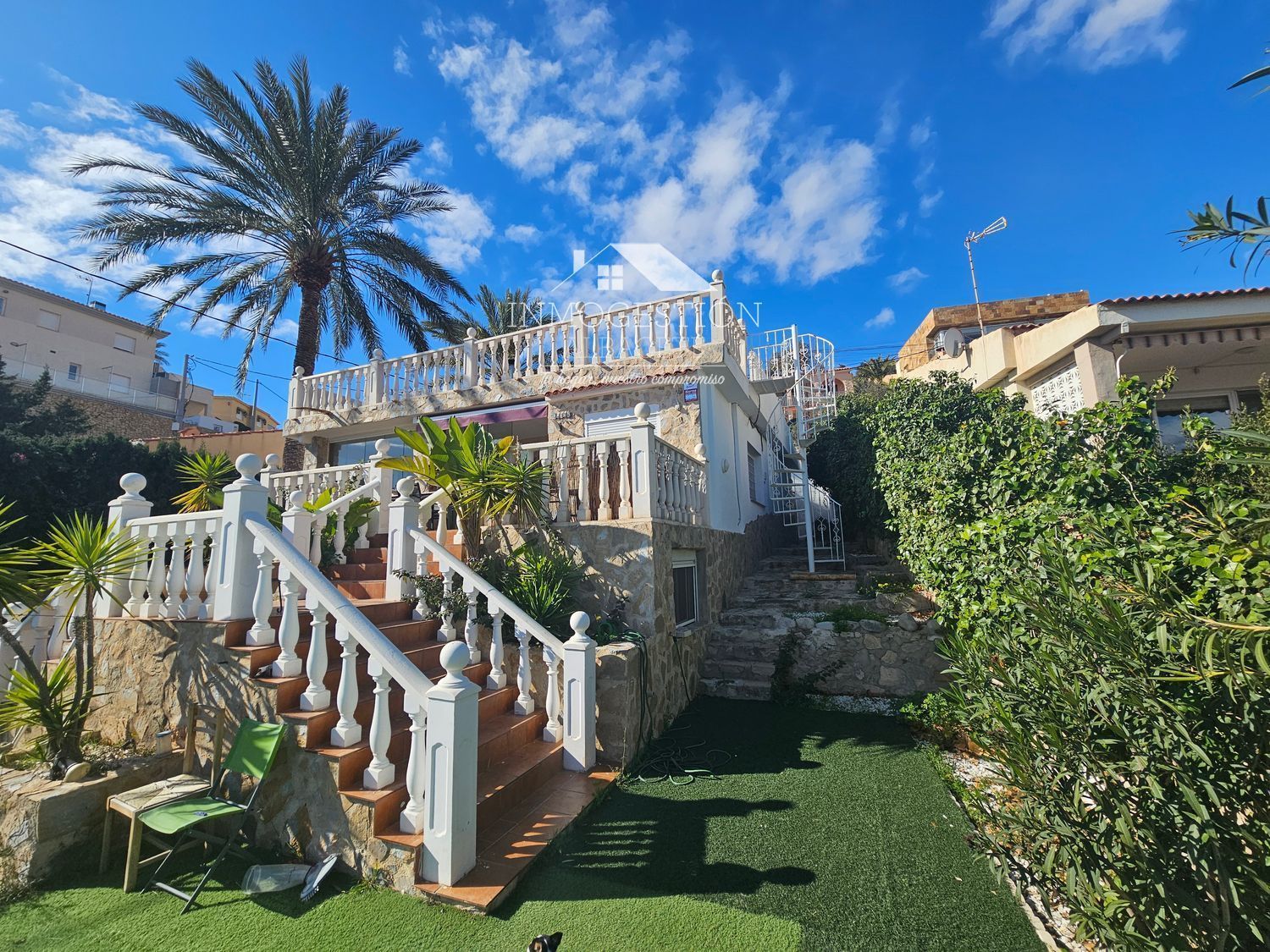 Exterior view of House or chalet to rent in El Campello  with Air Conditioner, Terrace and Storage room