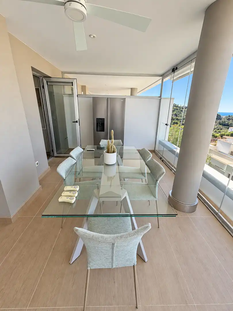 Menjador de Dúplex de lloguer en Los Arqueros - Puerto del Almendro
