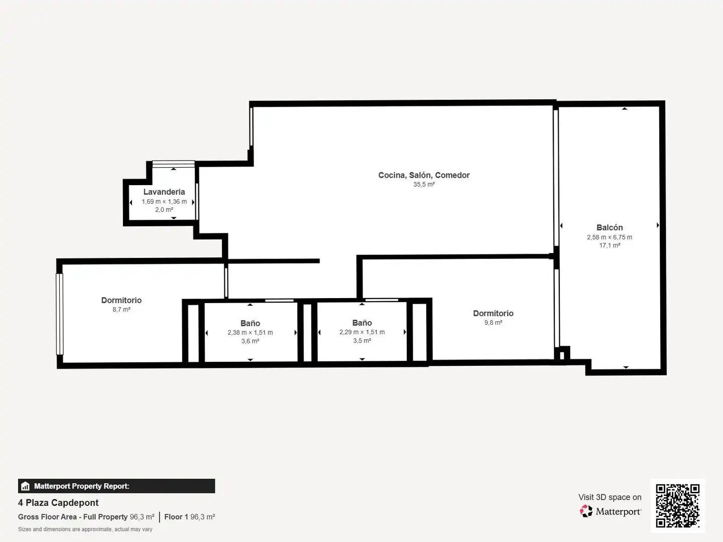 Appartement compact avec terrasse à vendre à Avenida de las Olas, imagen 46